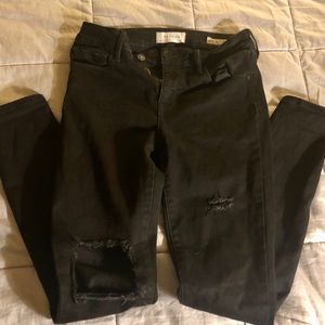 PacSun black ripped jeans